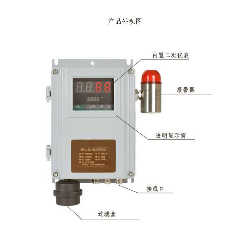 AIFLI-DFM-TZ生產(chǎn)車間粉塵檢測(cè)儀報(bào)警型